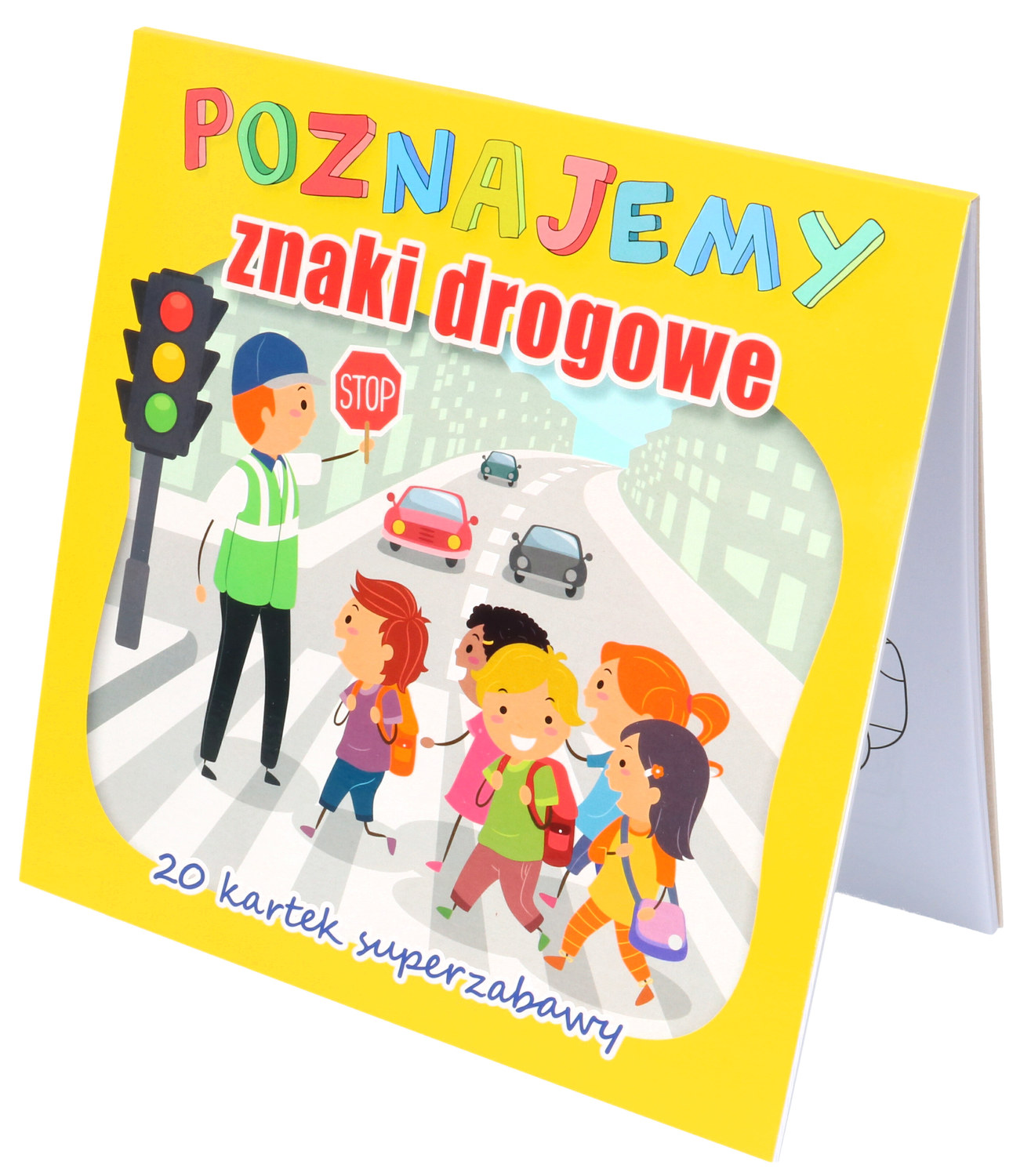 Kolorowanak Poznajemy ZNAKI DROGOWE - Hurtownia Biały