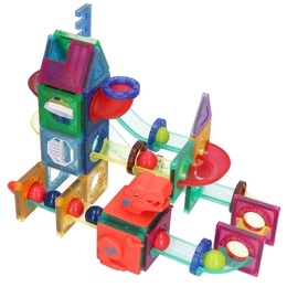 Klocki magnetyczne KULECZKOWY TOR 115el 6