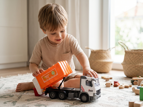 Auto śmieciarka światło dźwięk SŁUŻBY MIEJSKIE 2