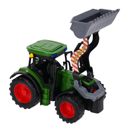 Traktor z prasą kostkującą 6