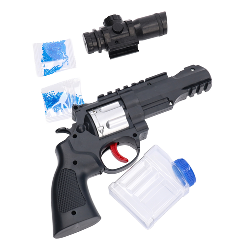 Pistolet na kulki żelowe rewolwer 4