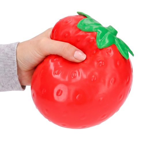 Antystresowy gniotek TRUSKAWKA XXL mega duża squishy 4