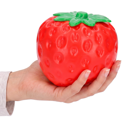 Antystresowy gniotek TRUSKAWKA XXL mega duża squishy 2