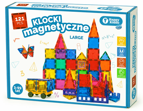 Klocki magnetyczne 121el 6