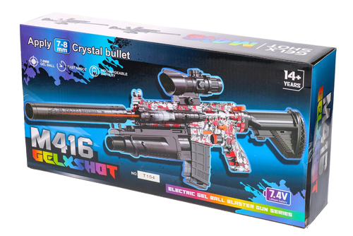 Karabin M416 na kulki żelowe akumulator 7