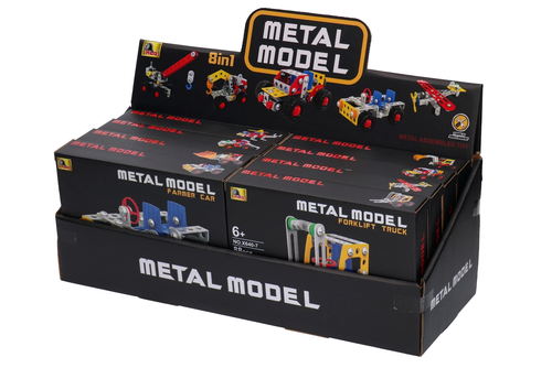 Mały konstruktor model do skręcania 69-97el Akademia Młodego Konstruktora 8