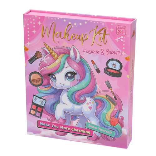 Zestaw do makijażu + charms, malowidła dla lalek Makeup Kit Fashion & Beauty 5