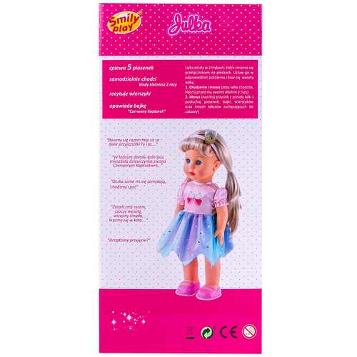 Lalka chodząca Julka Smily Play 4