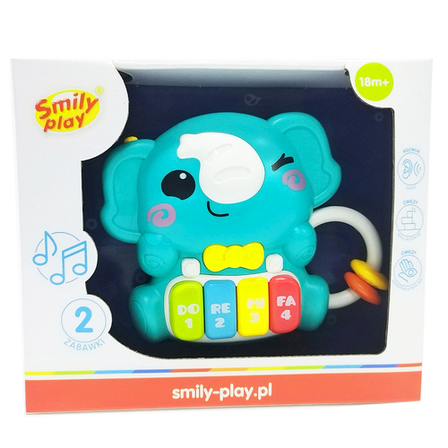 Zwierzaczkowe pianinko słonik Smily Play 6