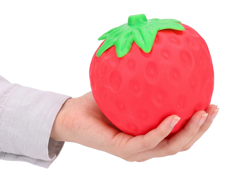 Antystresowy gniotek TRUSKAWKA XXL mega duża squishy 2