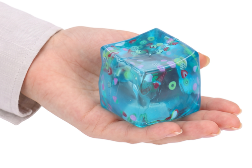 Antystresowy gniotek KOSTKA LODU squishy 4