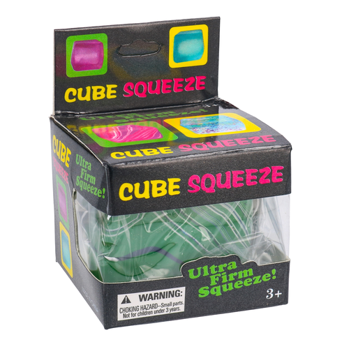 Antystresowy gniotek KOSTKA ze smugami squishy 5
