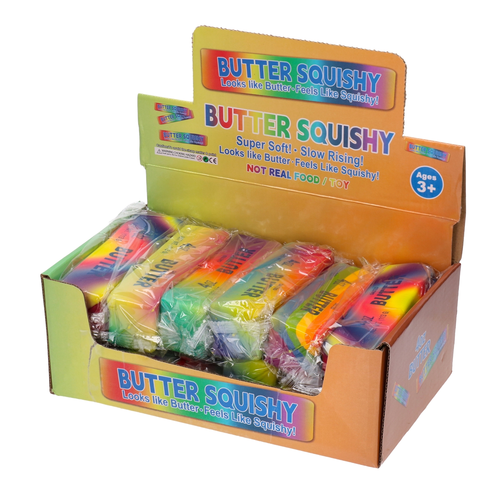 Antystresowy gniotek MASŁO squishy - miękki i elastyczny gniot 1szt 5