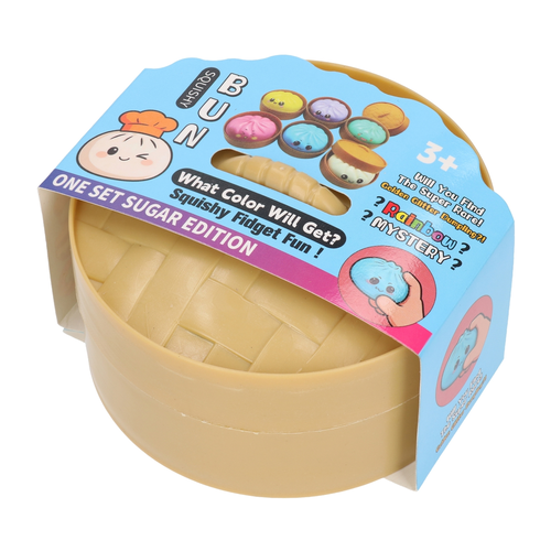 SQUISHY antystresowy gniotek PIEROŻEK w koszyczku 1szt 12