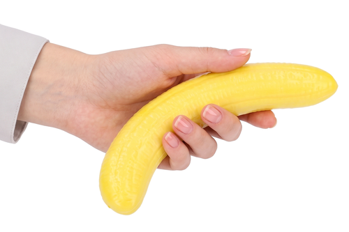 SQUISHY antystresowy gniotek BANAN 1szt 2