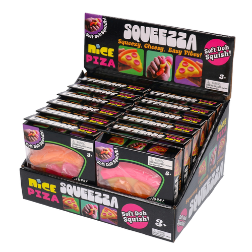 SQUISHY antystresowy gniotek PIZZA 1szt 6