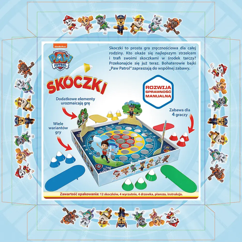 Gra zręcznościowa skoczki Psi Patrol 4