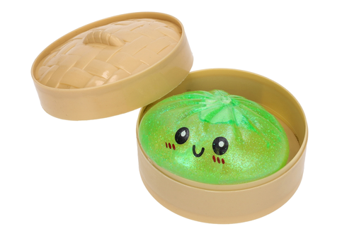 SQUISHY antystresowy gniotek PIEROŻEK w koszyczku 1szt 10