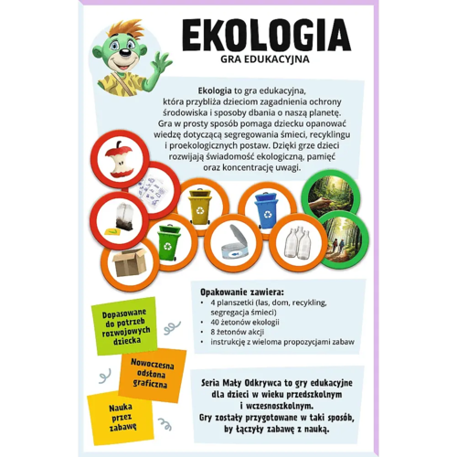 Gra edukacyjna ekologia, Mały Odkrywca 4