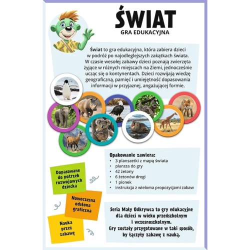 Gra edukacyjna świat, Mały Odkrywca 5