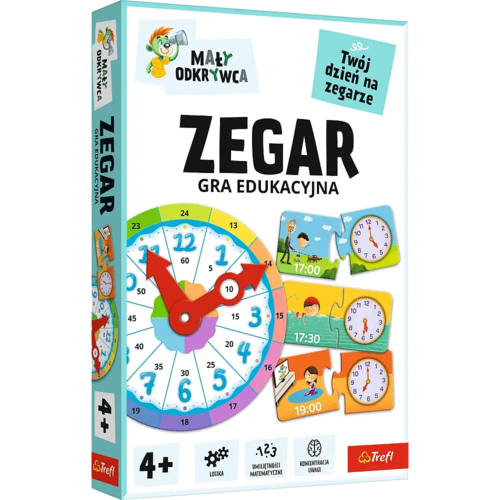 Gra edukacyjna zegar, Mały Odkrywca 3
