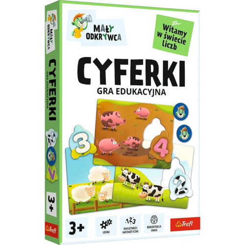 Gra edukacyjna cyferki, Mały Odkrywca 3