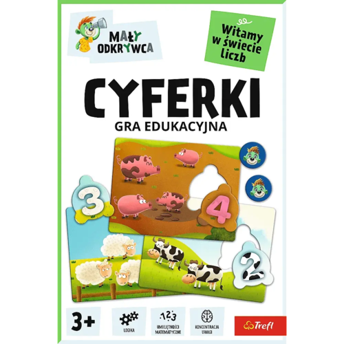 Gra edukacyjna cyferki, Mały Odkrywca 5