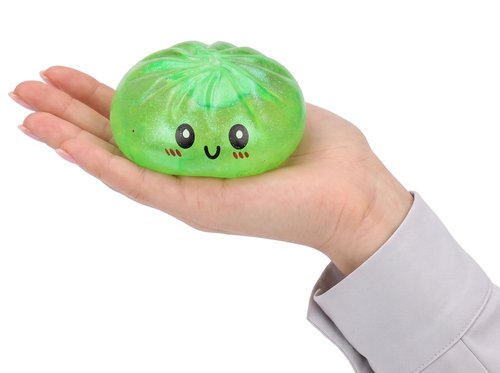 Antystresowy gniotek PIEROŻEK w koszyczku 1szt SQUISHY 2
