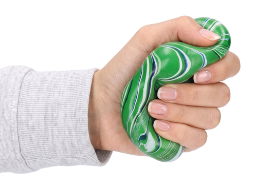 Antystresowy gniotek KOSTKA ze smugami squishy 4