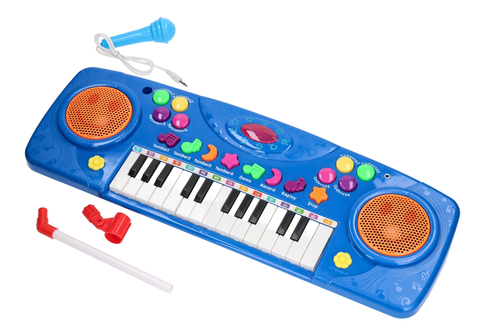 Organy, pianinko  keyboard + mikrofon 5