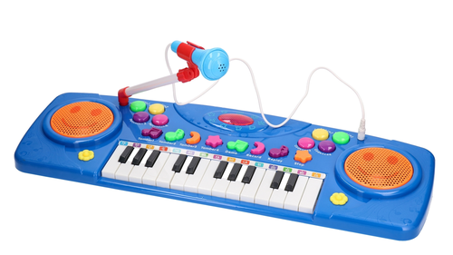 Organy, pianinko  keyboard + mikrofon 2