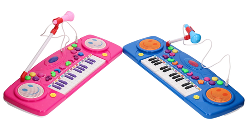 Organy, pianinko  keyboard + mikrofon 6