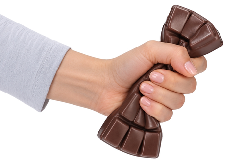 Antystresowy gniotek CZEKOLADA do ściskania SQUISHY 2