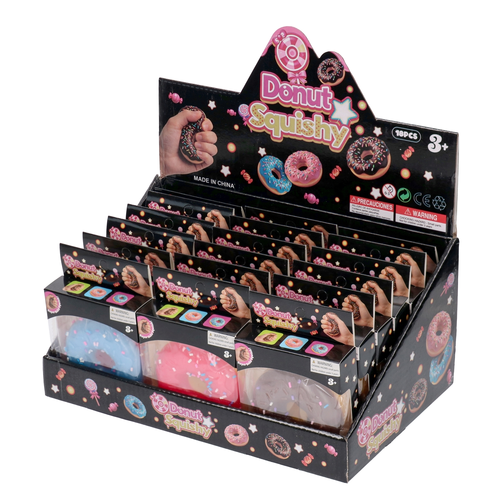 Antystresowy gniotek DONUT pączek do ściskania SQUISHY 6
