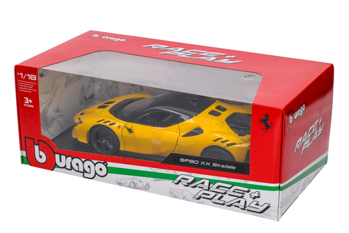 Auto Ferrari SF90 XX Stradale BURAGO 1:18  model metalowy 7
