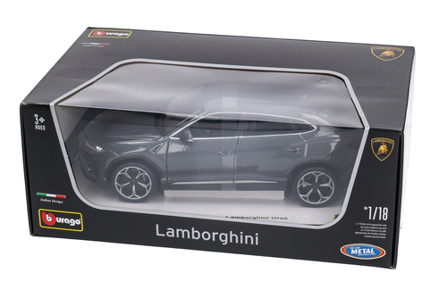 Auto Lamborghini Urus BURAGO 1:18  model metalowy - grafit metalik 5