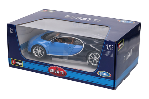Auto BUGATTI CHIRON BURAGO 1:18  model metalowy  5