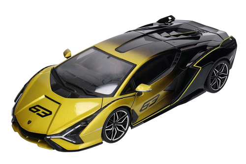 Auto Lamborghini Sian FKP 37 BURAGO 1:18  model metalowy 2
