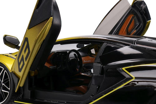 Auto Lamborghini Sian FKP 37 BURAGO 1:18  model metalowy 5