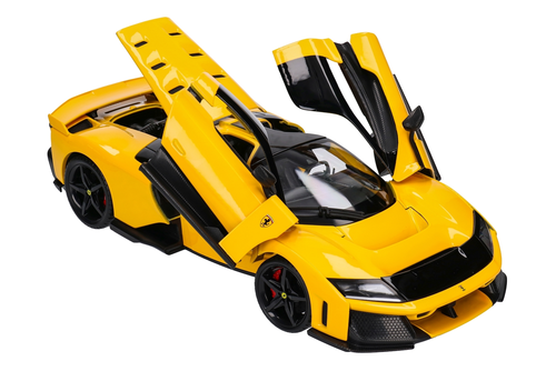 Auto Ferrari F80 BURAGO 1:18  model metalowy 3