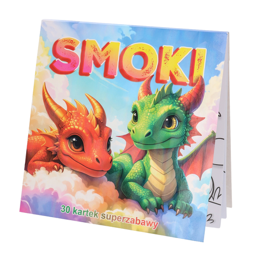 Kolorowanka SMOKI 30 kartek super zabawy 2