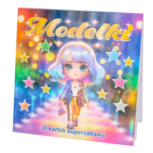 Kolorowanka MODELKI 30 kartek super zabawy 2