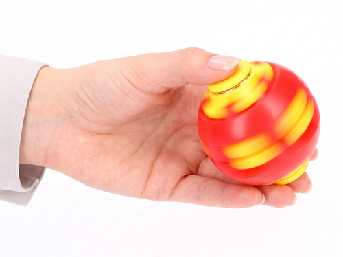 Antystresowy SPINNER bączek - PRESS SPIN TOP sensoryczny zręcznościowy 4
