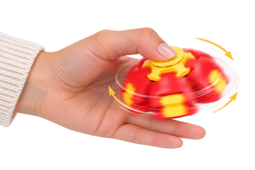 Antystresowy SPINNER bączek - PRESS SPIN TOP sensoryczny zręcznościowy 2