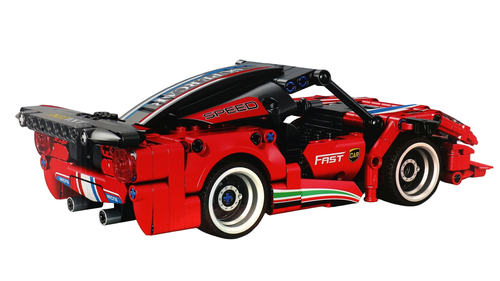 Klocki SAMOCHÓD SPORTOWY na radio RC 354el JIQILE auto 70002 5