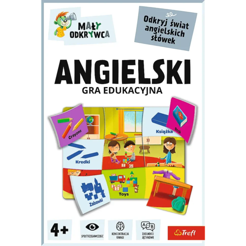 Gra edukacyjna Angielski, Mały Odkrywca 5
