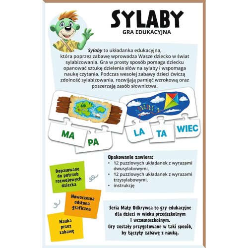 Gra edukacyjna Sylaby, Mały Odkrywca 3