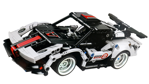 Klocki SAMOCHÓD SPORTOWY na radio RC 357el JIQILE auto 70016 3