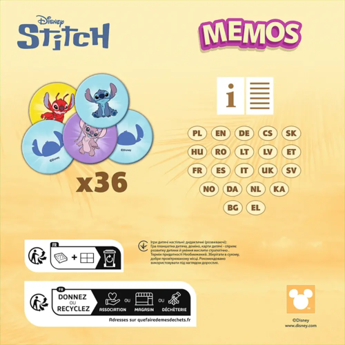 Gra MEMOS Lilo & Stitch 5