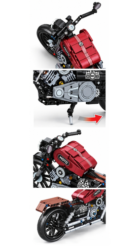 Klocki MOTOCYKL 469el JIQILE motor 47113 6